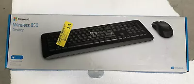 Microsoft - Desktop 850 PY9-00001 Full-size Wireless Optical Keyboard And Mouse • $33.99