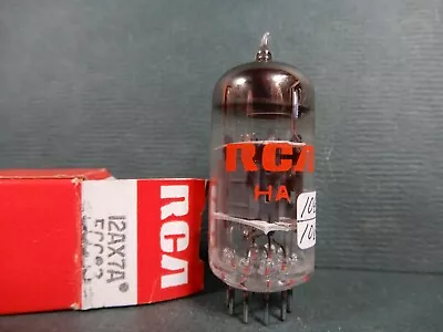 RCA 12AX7A 7025 Short Gray Plate Vacuum Tube Mexico Amplitrex Tested 108/106% Gm • $35