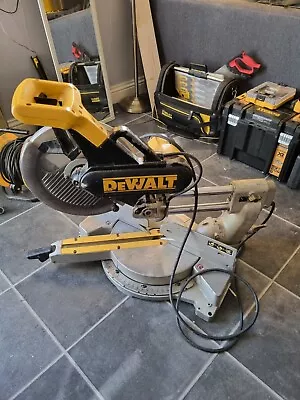 Dewalt DW708W-XL Type 2 Double Bevel Sliding Mitre Saw • £240