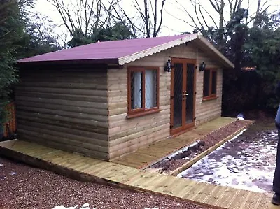 20X10 MASTER CABIN 6m X 3m UPVC DOORS AND WINDOWS INCLUDED WOODEN • £10647.79
