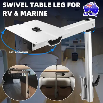 Adjustable Rv Table Leg Swivel Foldable Marine Caravan Camper Aluminum Alloy • $90.95