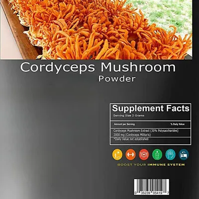 Cordyceps Mushroom Powder 17.6 Oz | HELLOYOUNG • $22.88