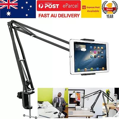 Long Arm Tablet Stand Lazy Bed Phone Holder Desk Mount For L-Pad L-Phone Samsung • $23.49