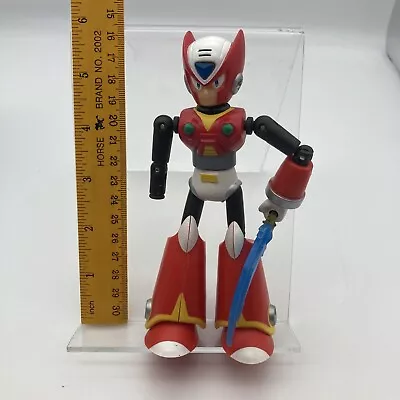 Megaman X Zero Rockman Jazwares Capcom 2004 6   Posable Figure No Right Hand B21 • $10