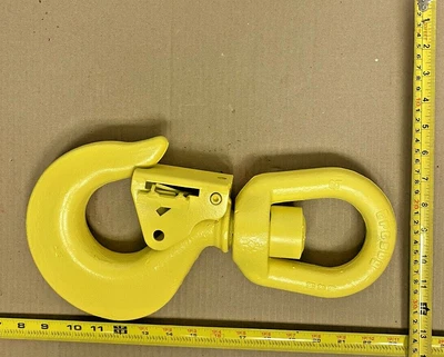 $259.95 • Buy Crosby S322(KA) 11 Ton, Swivel Hook,NOS, PL-N Latch Y