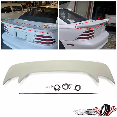 Rear Wing Spoiler Fits 94-98 1994-1998 Ford Mustang Primed Gray • $94.99