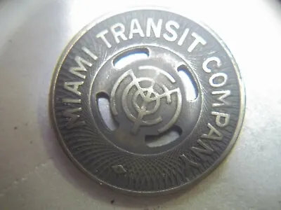 Miami Transit Company Ride Token • $4.99