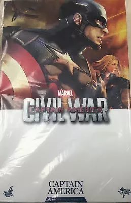 Hot Toys MMS 350 Captain America Civil War Steve Rogers Chris Evans Figure NEW • $300