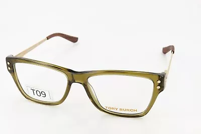 TORY BURCH TY2036 666 In Green 52-15-135 Eyeglass Frames Flex Hinges T09 • $44.99