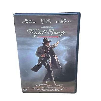 Wyatt Earp (DVD 1994) Kevin Costner Dennis Quaid Gene Hackman • $3.39