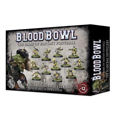 The Scarcrag Snivellers Goblin Team Blood Bowl Warhammer Age Of Sigmar NIB • $42.50