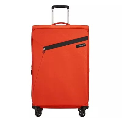 Samsonite LiteBeam Spinner 77/28 Tangerine Large Suitcase  146854-7976 • £139.99