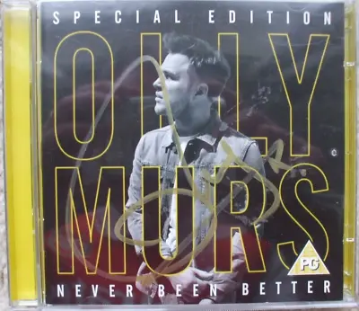 Olly Murs -  Never Been Better Special Edition - Signed - CD - LOW BUY IT NOW • £5.99