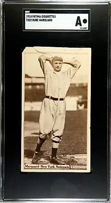 1914 T222 Fatima Rube Marquard Giants HOF SGC !!! • $299.99