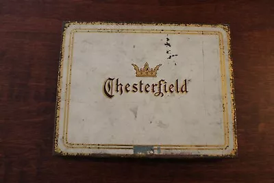 Vintage Chesterfield Cigarette Metal Tin  Case # 25 District Of Virginia-usa • $4.95