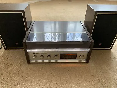 Vintage Panasonic National Solid State SF-970F Phono AM/FM Radio & Speakers • £50