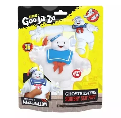 Heroes Of Goo Jit Zu - Ghostbusters Hero Pack Super Squishy Stay Puft From Ta... • $27.90