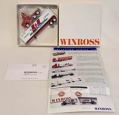 Winross TORONTO Burlington Northern Diecast Tractor Trailer 1:64 Scale #116-3 • $22.78