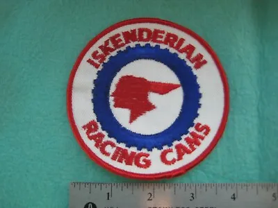 Vintage ISKY Pontiac  Iskenderian Racing Racing Cams NHRA NASCAR Hat Patch • $9.99