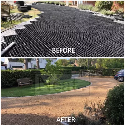 £6.99 • Buy Gravel/Grass Grid Paver Base Greenhouse Deck Path Turf Lawn Gravel Shed Garden