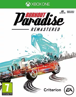 Burnout Paradise Remastered Xbox One EXCELLENT (PLAYS ON SERIES X) • $56.78