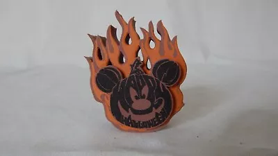 Disney Antenna Topper Ball Mickey Mouse Flaming Halloween Face Pumpkin • $7.49