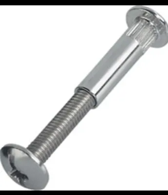 Cabinet Connector Bolts - M4 X 25mm Secure Kitchen Units Kitchen Fixings Pck 10 • £2.95