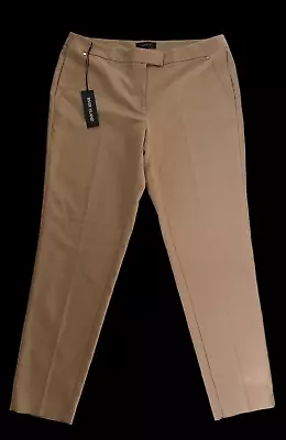 River Island Beige / Camel Smart Tapered  Leg Trousers Size 12 BNWT • £8.99