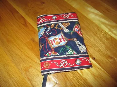 Vintage Vera Bradley Indiana Regatta Nautical Quilted Book Bible Cover • $19.99