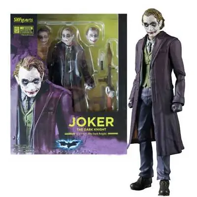 S.H.Figuarts The Dark Knight Joker Figure SHF Collectable Toys New With Box 6'' • £20.85