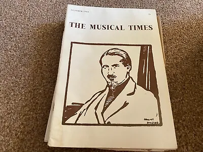 Musical Times Magazine 1964 Oct William Wordsworth. Peter Warlock. C V Sandford • £6.99