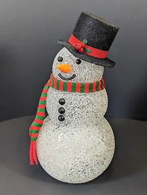 Vintage Avon Chilly Sam Light Up Plug-in Color Changing Snowman Christmas (GOOD) • $99.95