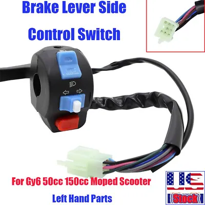 Brake Lever Side Control Switch For Gy6 50cc 150cc Moped Scooter Left Hand Parts • $15.88