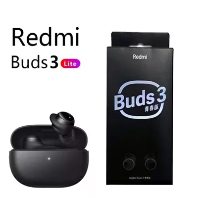 XIAOMI Redmi Buds 3 Lite TWS Bluetooth 5.2 Earphone IP 54 18 Hours Battery Life • $17.59