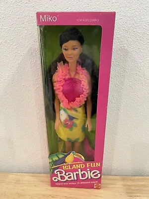 Island Fun Miko Barbie Doll 1987 Mattel #4065 • $37