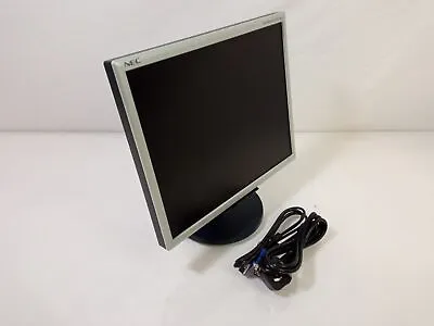 NEC MultiSync LCD1770NX 17 Inch VGA DVI-D 1280x1024 Monitor With Stand • £59.98