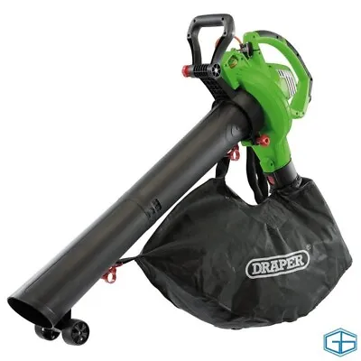 Draper Garden Vacuum/blower/mulcher 3200w Stock No: 93165 • £81.99
