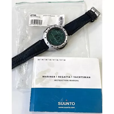 Suunto Yachtsman Wrist Watch Nautical Sailing Navigation Sail Boat 4796 Y2K • $139.95