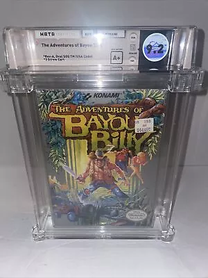 The Adventures Of Bayou Billy New Nintendo NES Factory Sealed WATA VGA 9.2 A+ • $1025.64