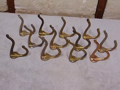 Set Of 12 Vintage Coat / Hat Hooks • $19.95