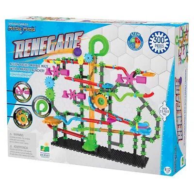 Techno Gears Marble Mania Renegade Action Packed 300PC Marble Maze STEM • £36.50
