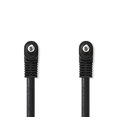 1m 4 Pole 3.5mm Jack To 4 Pole 3.5mm Jack Composite AV Cable Angled • £4.52