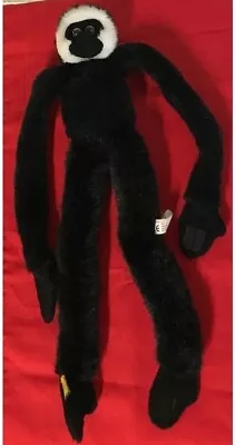 Monkey Plush  Black Hanging K&M International Wild Republic  17  Retired 1999 • $9.99