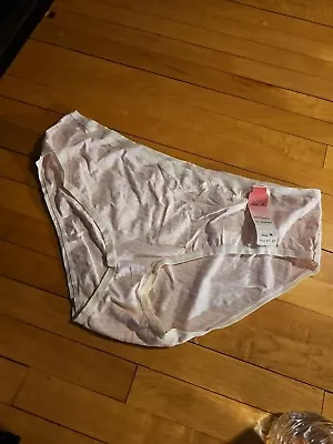 Vintage Rene Rofe Panties~Size 8 Nwt Cotton Pink /white  • $14.99