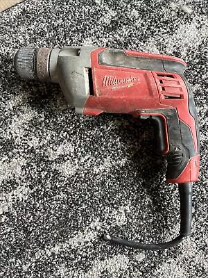 MILWAUKEE 3/8  (10mm) Electric DRILL 2800 RPM 0240-20 120V Keyless FOR PARTS • $19.99