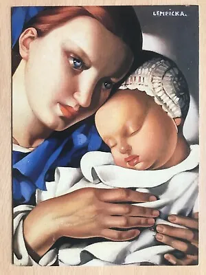 Tamara De Lempicka “Mother And Child”   Modern Art Postcard • £1.99