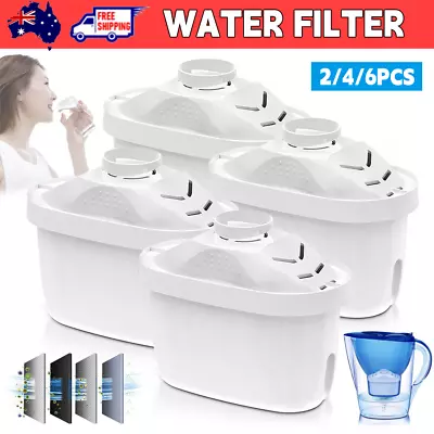 6 Pack For BRITA Maxtra+Plus Water Filter Jug Replacement Cartridges Refills AU • $21.59