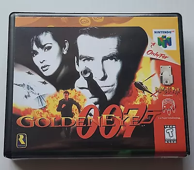 Goldeneye 007 CASE ONLY Nintendo 64 N64 Box BEST Quality Available • $14.97