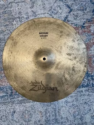Avedis Zildjian 16  Medium Crash Cymbal - Vintage 90s Avedis Logo • $169
