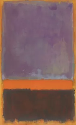 Mark Rothko Oil On Canvas Signed And Stamped Hand Carved • $350